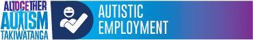 Altogether Autism autistic employment brand banner
